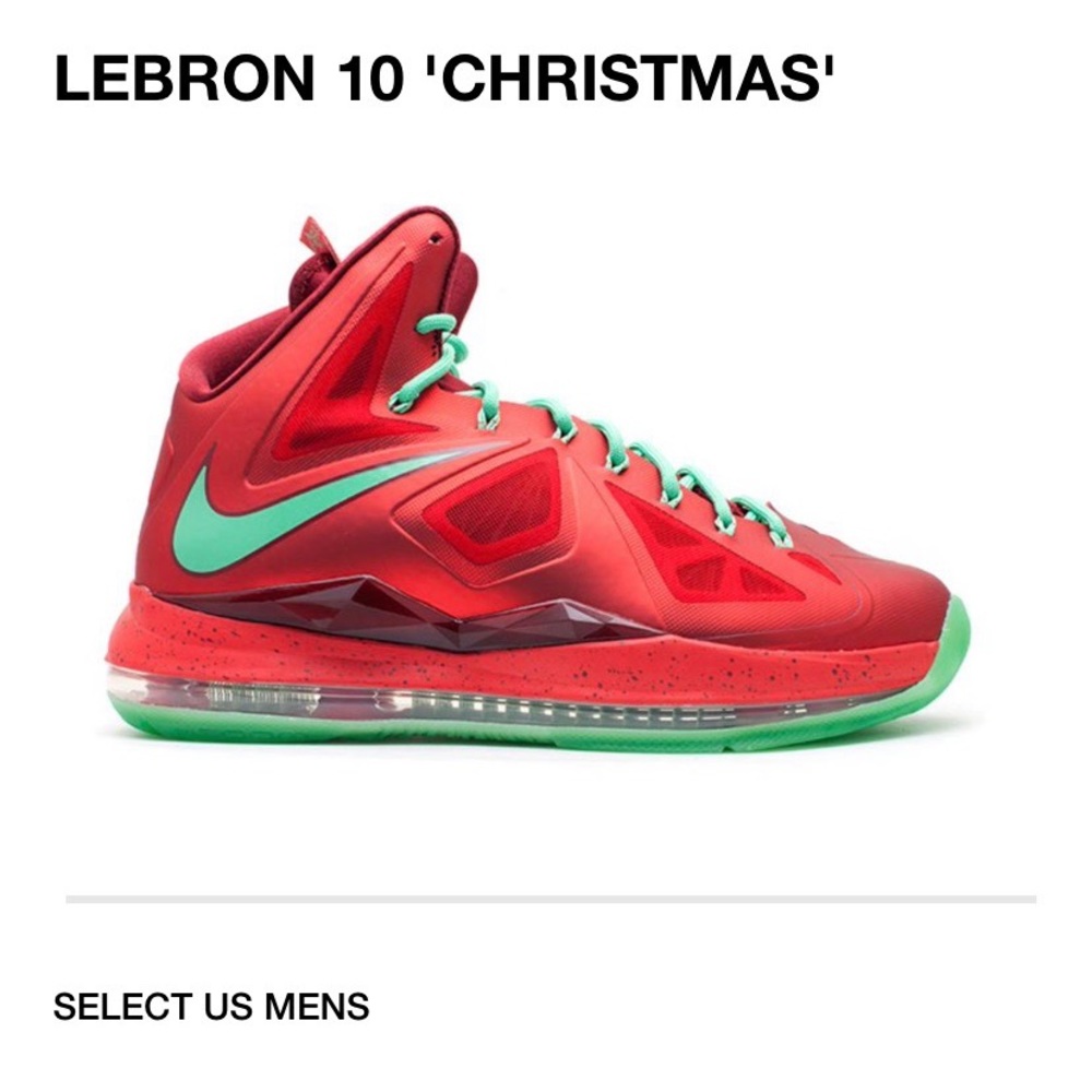 LeBron 10 ‘Christmas’